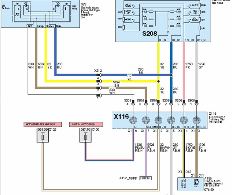 VZ Clockspring Pin Out